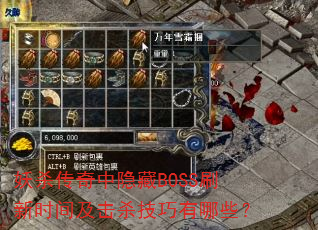 ��ɱ����������BOSSˢ��ʱ�估��ɱ��������Щ��