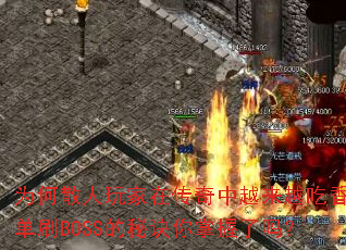 Ϊ��ɢ������ڴ�����Խ��Խ���㣿��ˢBOSS���ؾ�����������